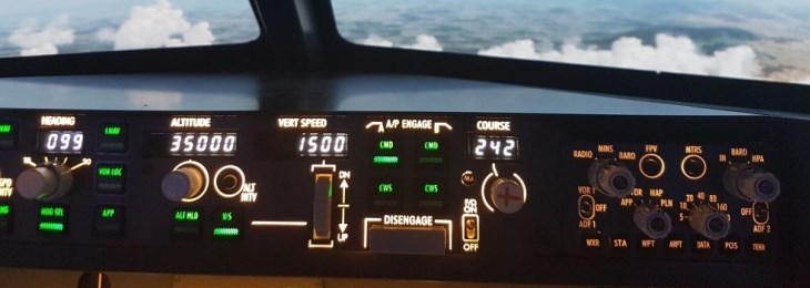 Simulátor letadla Boeing 737 Praha
