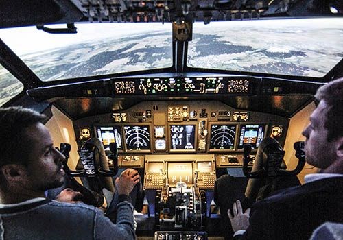 Simulátor letadla Boeing 737 Praha