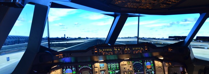 Simulátor letadla Airbus A380 Praha
