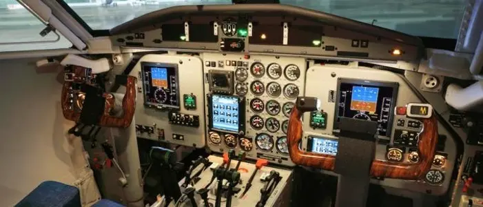 Pohyblivý simulátor L-410 na Ruzyni