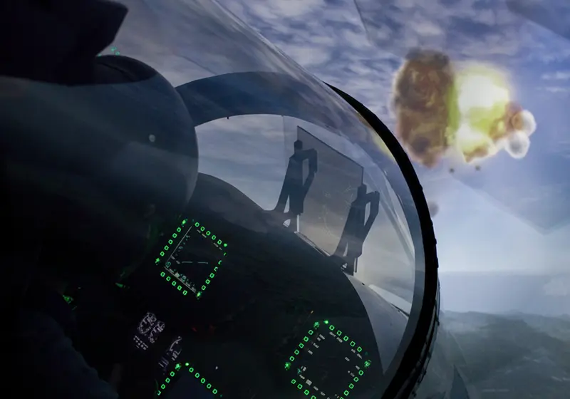 Simulátor stíhačky F/A-18 Hornet Brno