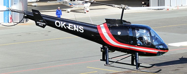 Vyhlídkový let vrtulníkem Enstrom pro 2+2 osoby Hradec Králové
