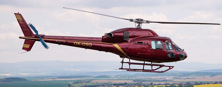 Simulátor vrtulníku Eurocopter AS 355