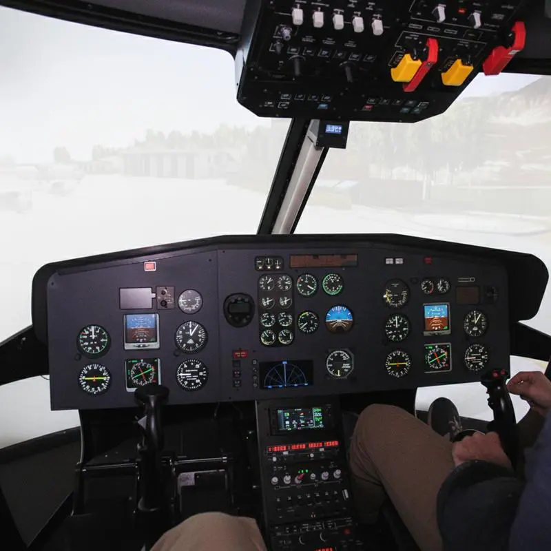 Simulátor vrtulníku Eurocopter AS 355
