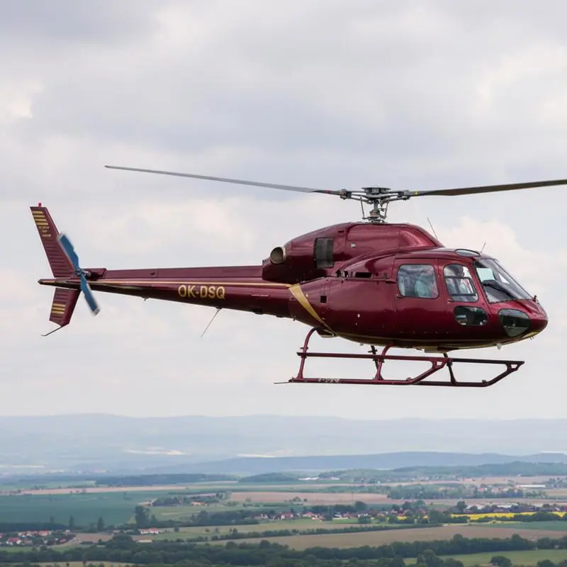 Simulátor vrtulníku Eurocopter AS 355