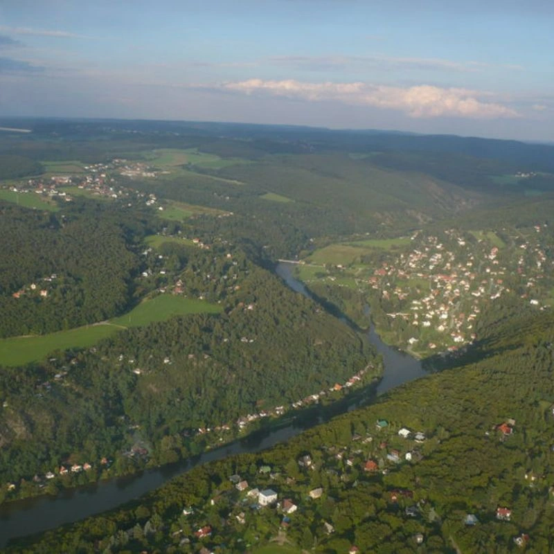 Vyhlídkový let Karlštejn z Kladna