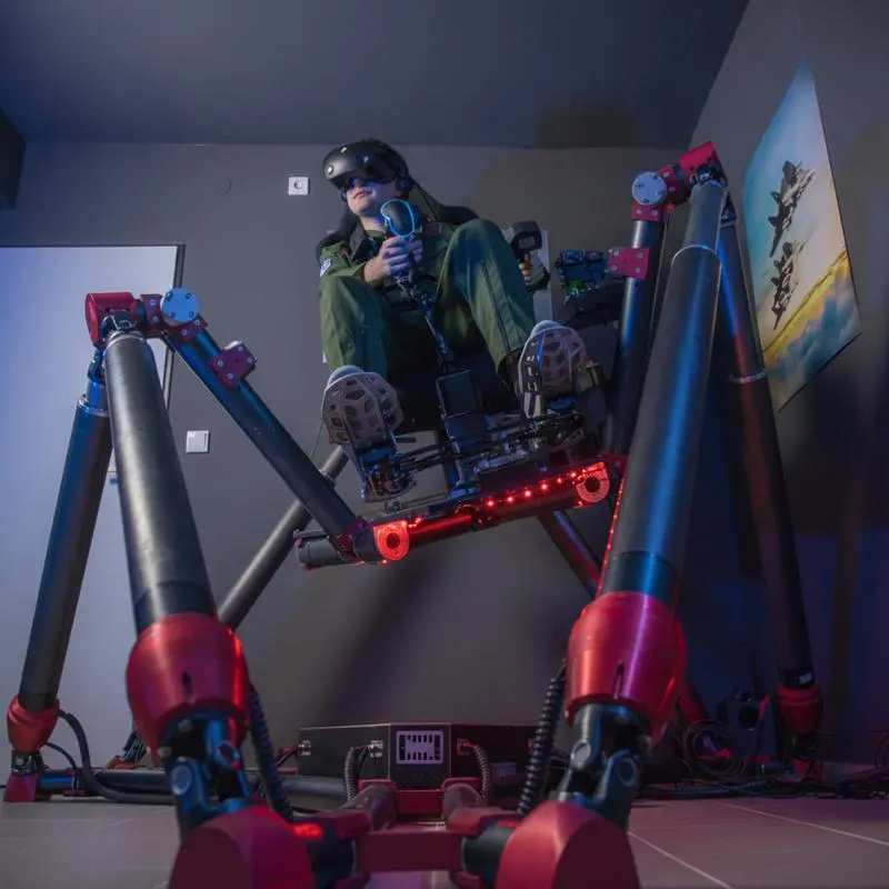 Pohyblivý simulátor s VR