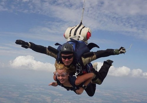 Tandemový seskok Strunkovice