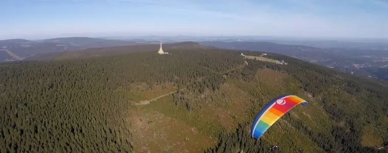 Seznamovací tandemový paragliding Krkonoše - Černý Důl