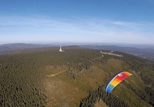 Seznamovací tandemový paragliding Krkonoše - Černý Důl