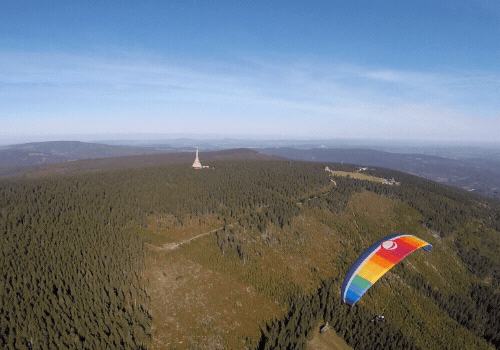 Seznamovací tandemový paragliding Krkonoše - Černý Důl