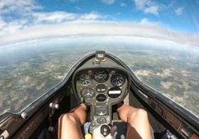 Vyhlídkový let větroněm - aerovlek Chrudim