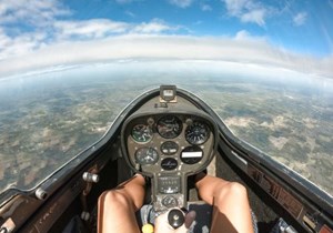 Vyhlídkový let větroněm - aerovlek Chrudim