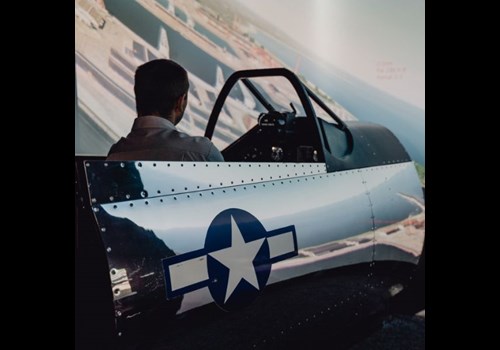 Simulátor stíhačky Mustang P-51D