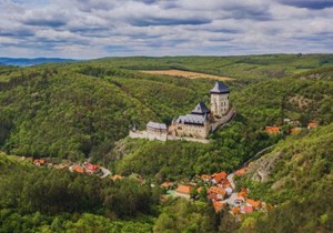 Vyhlídkový let Karlštejn 40 minut