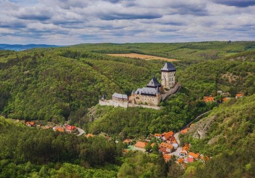 Vyhlídkový let Karlštejn 40 minut
