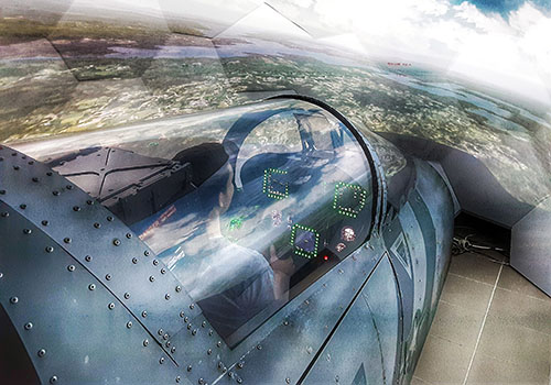 Test zážitků - Simulátory F/A-18 Hornet a Supermarine Spitfire v Brně