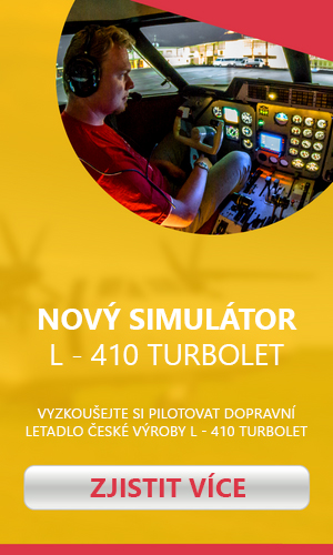 Simulátor dopravního letadla L 410